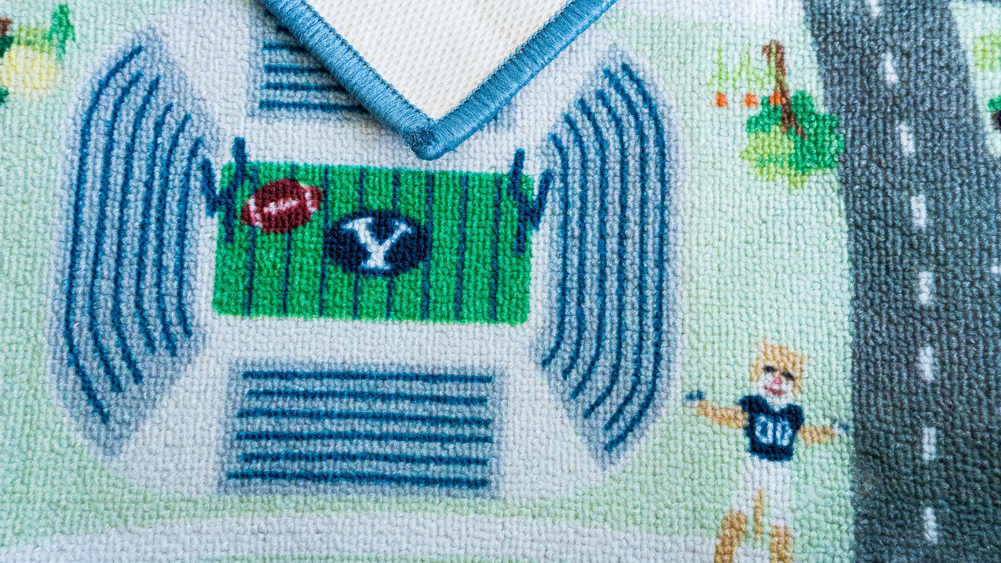 BYU Toy Car Play Mat