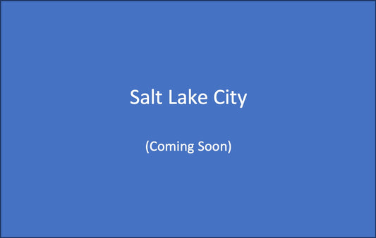 Salt Lake City Toy Car Play Mat